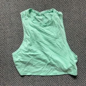 Turquoise tank top